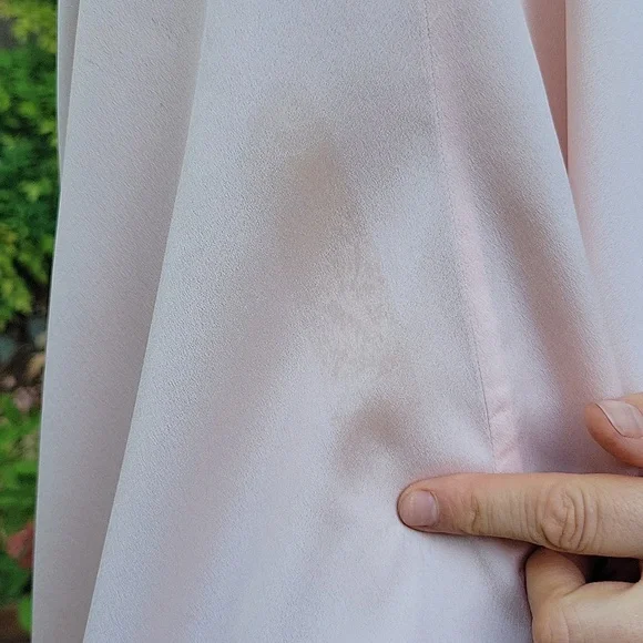 AUTHENTI-Chloé Lingerie Sleepwear/slip Dress Mini Vintage 1970s Baby Pink size L - Picture 9 of 16